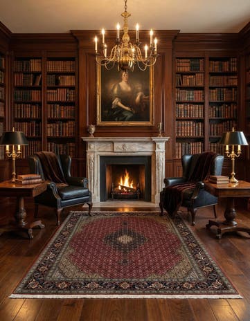 4' 10 x 6' 7 Tabriz Rug