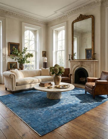9' x 12' 1 Hand Knotted Ultra Vintage Persian Wool Rug