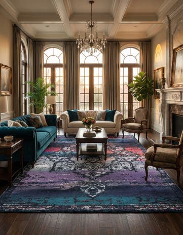 10' 6 x 14' Washable Francesca Rug