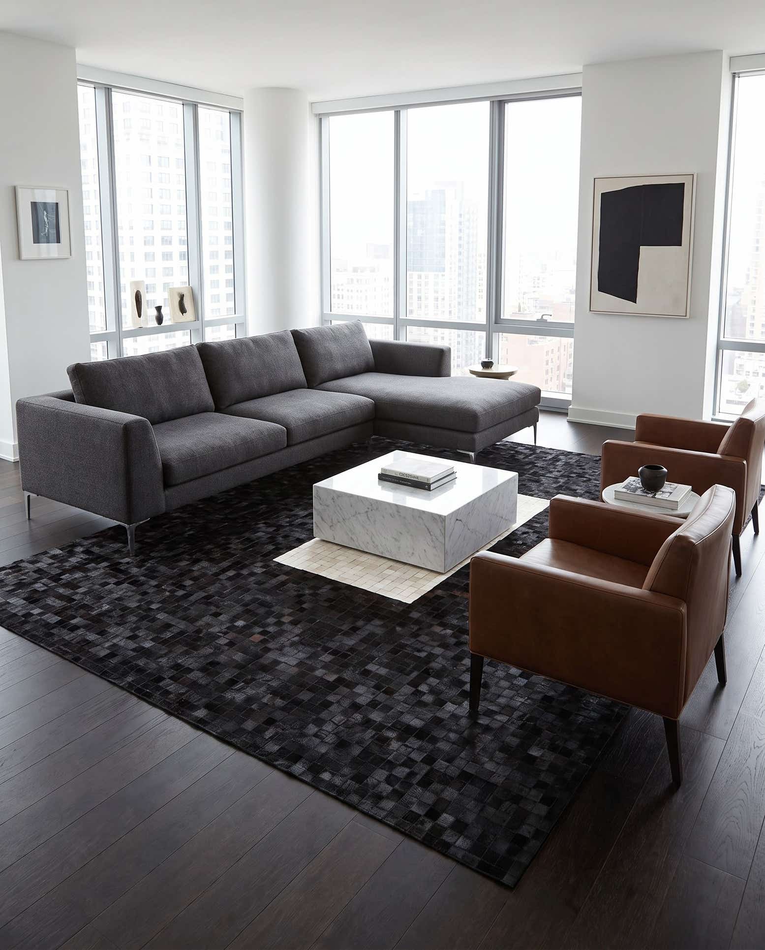 250cm x 305cm Cowhide Stocks Rug