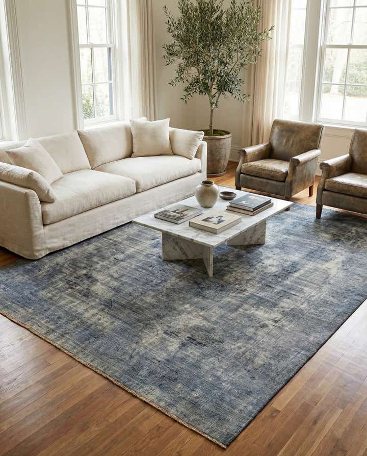 9' x 12' 2 Hand Knotted Ultra Vintage Persian Wool Rug