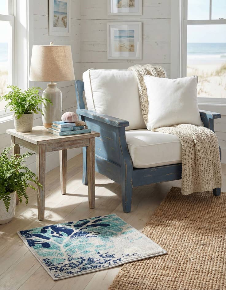 Detail image of  1' 4 x 1' 4 Ariel Sample Rug