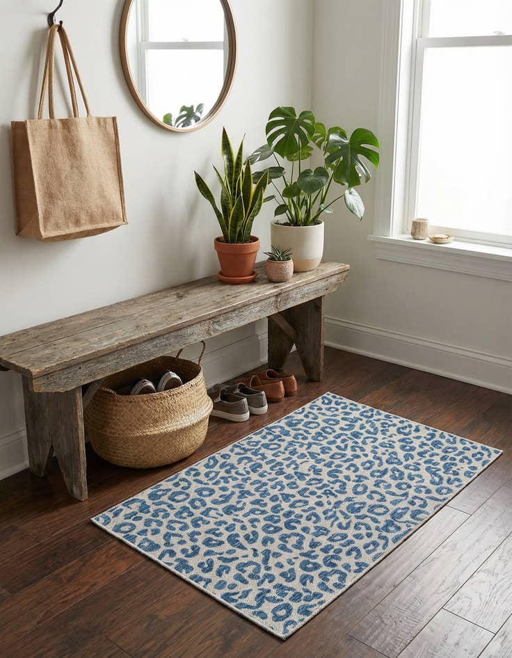 Detail image of 2' x 3' 1 Easy-Clean Safari Indoor / Outdoor Rug