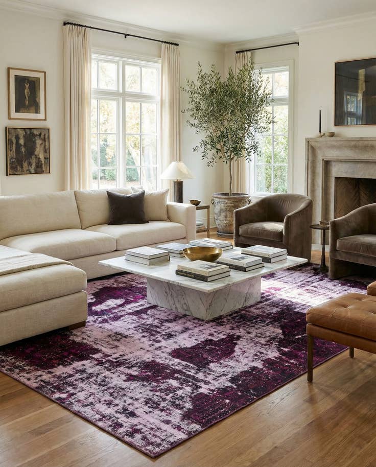 Detail image of 7' 8 x 11' 4 Hand Knotted Ultra Vintage Persian Wool Rug