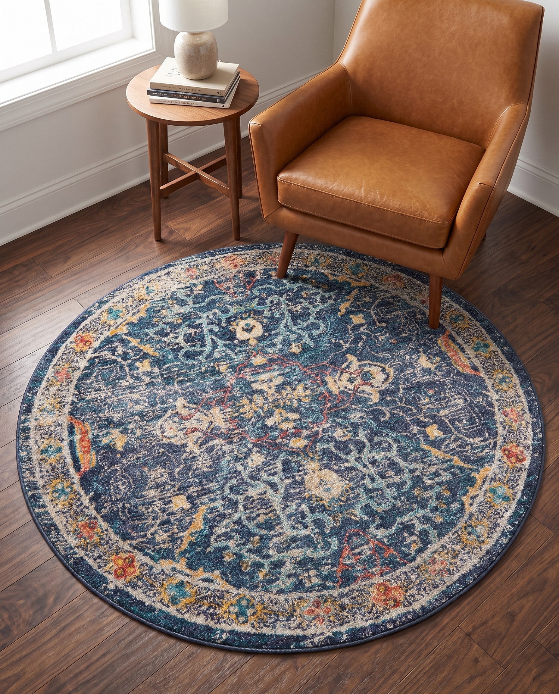 4' x 4' Lola Round Rug