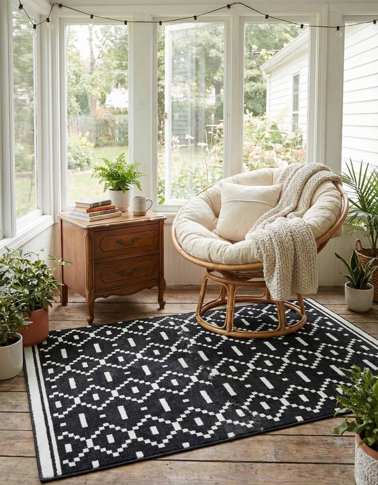 Detail image of 5' x 7' Oslo Rug