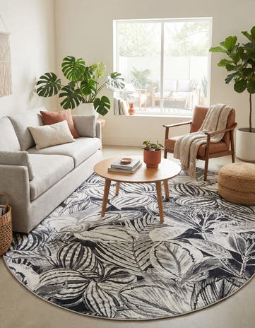 7' 10 x 10' Blossom Oval Rug