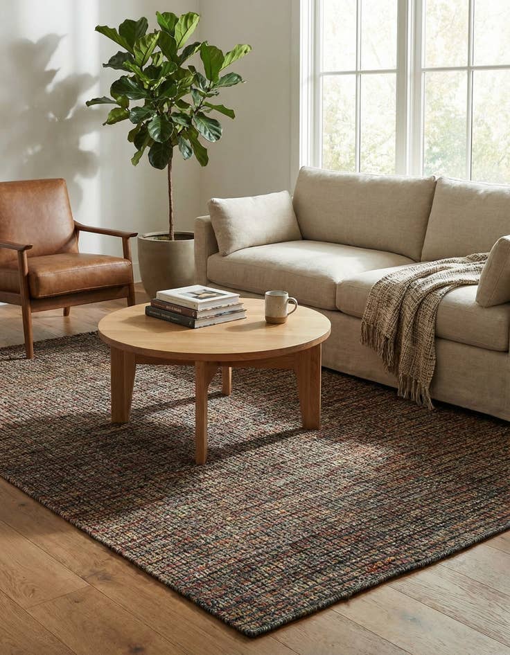 Detail image of  5' 4 x 7' 10  Hand Knotted Darya Wool Rug