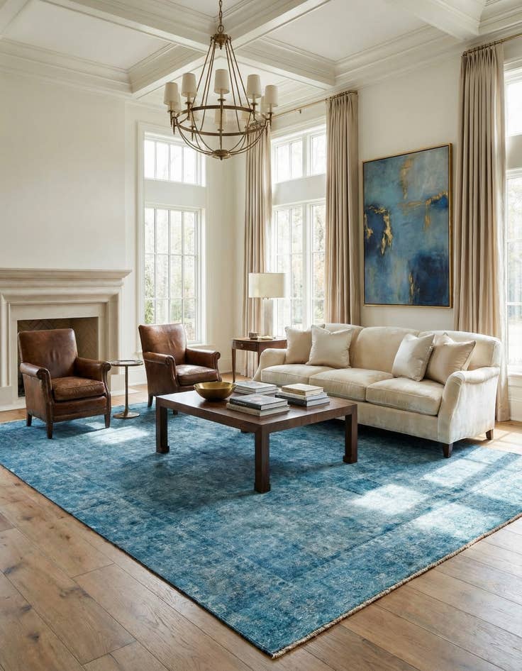 Detail image of  9' 8 x 12' 8  Hand Knotted Ultra Vintage Persian Wool Rug