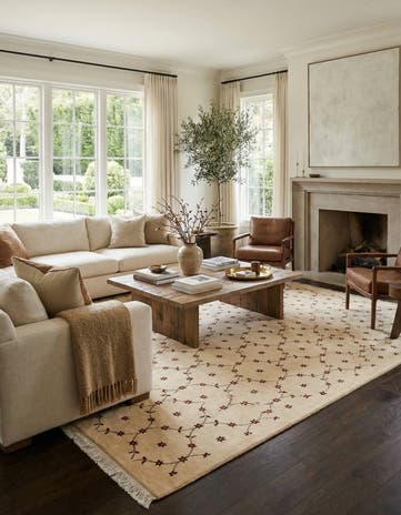 8' 2 x 11' 6 Hand Knotted Darya Wool Rug