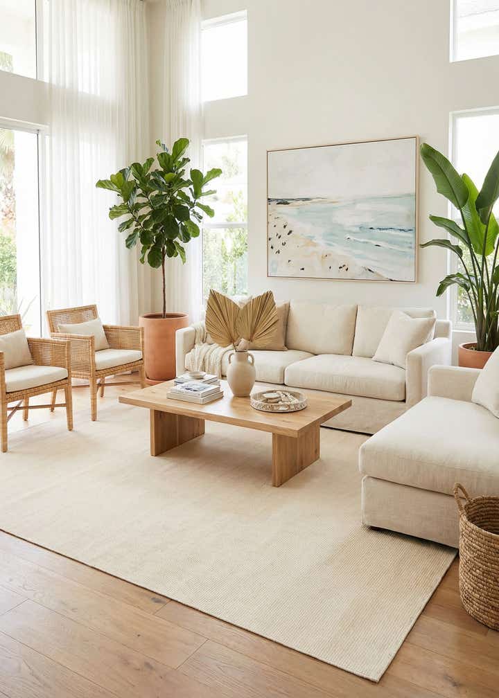10' x 14' 1 Easy-Clean Jill Zarin Palm Springs Indoor / Outdoor Rug