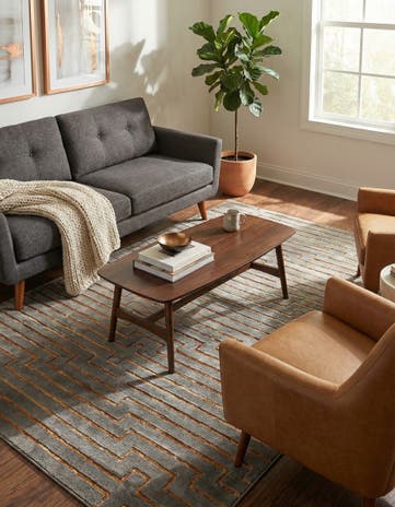5' 3 x 8' Vogue Geo Rug