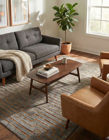 5' 3 x 8' Vogue Geo Rug