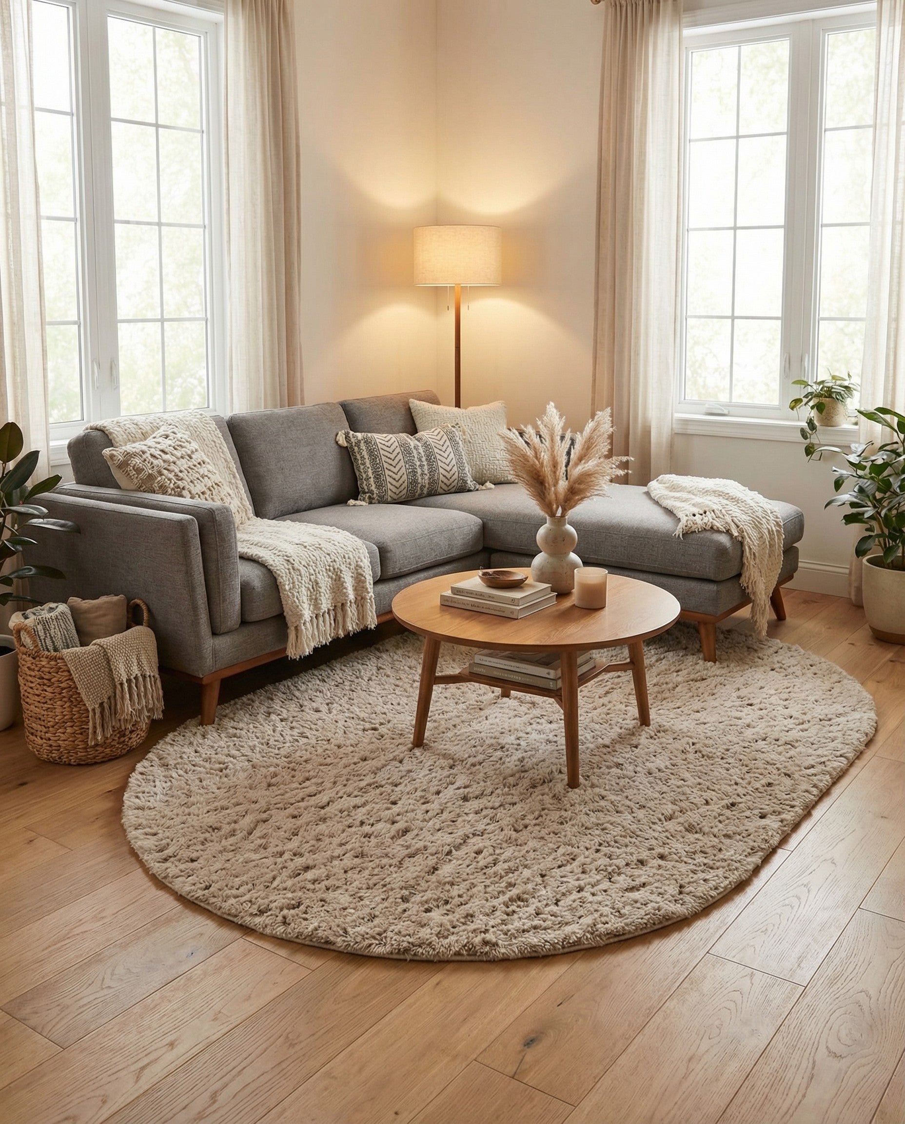  5' 3 x 8' Marilyn Monroe&trade; Shag Oval Rug