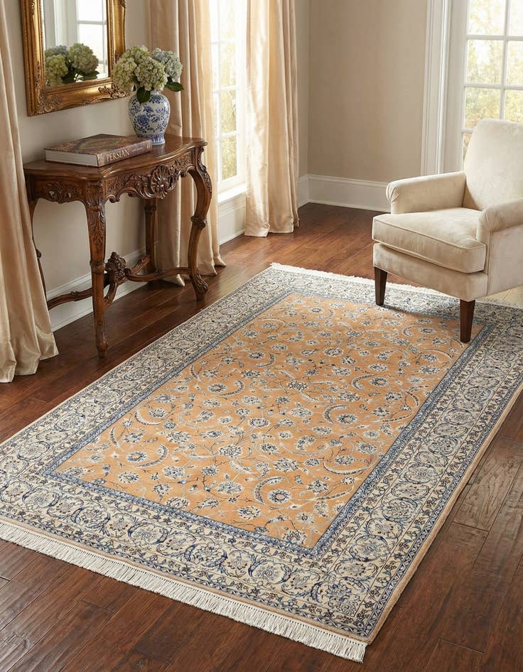 Detail image of  5' 1 x 8' 5 Nain Rug