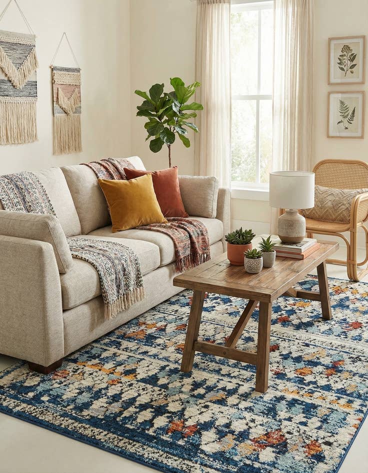 Detail image of  4' x 6' Morocco Rug