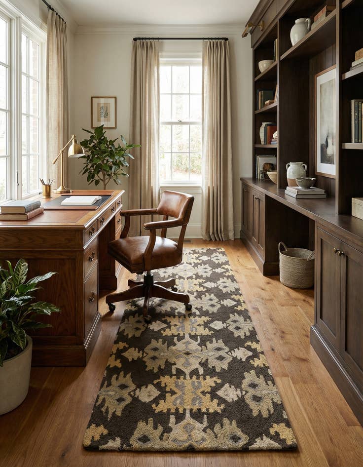 Detail image of 2' 7 x 8' Luna Runner Rug