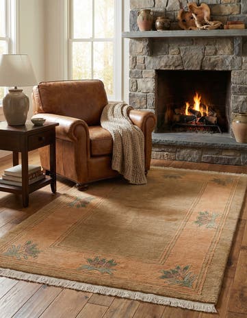 3' 2 x 5' 2 Hand Knotted Tibet Wool Rug