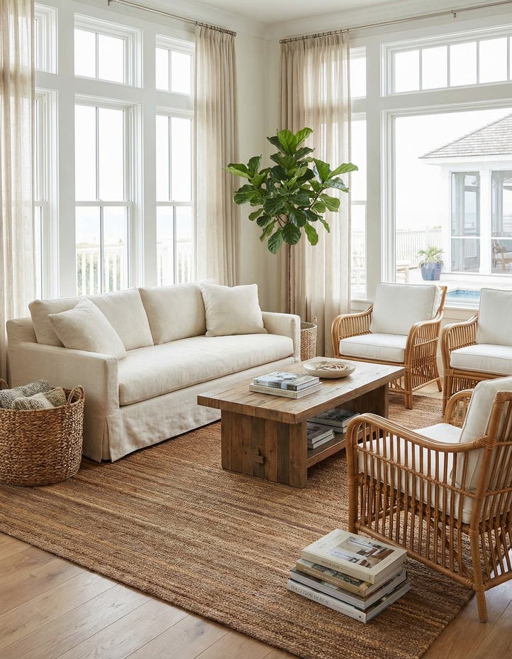 10' x 14' 1 Hand Woven Palm Beach Jute Rug