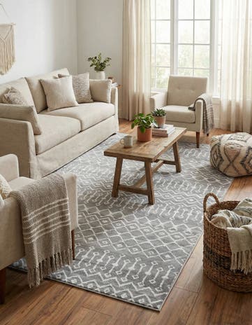 7' 10 x 11' Kasbah Trellis Rug
