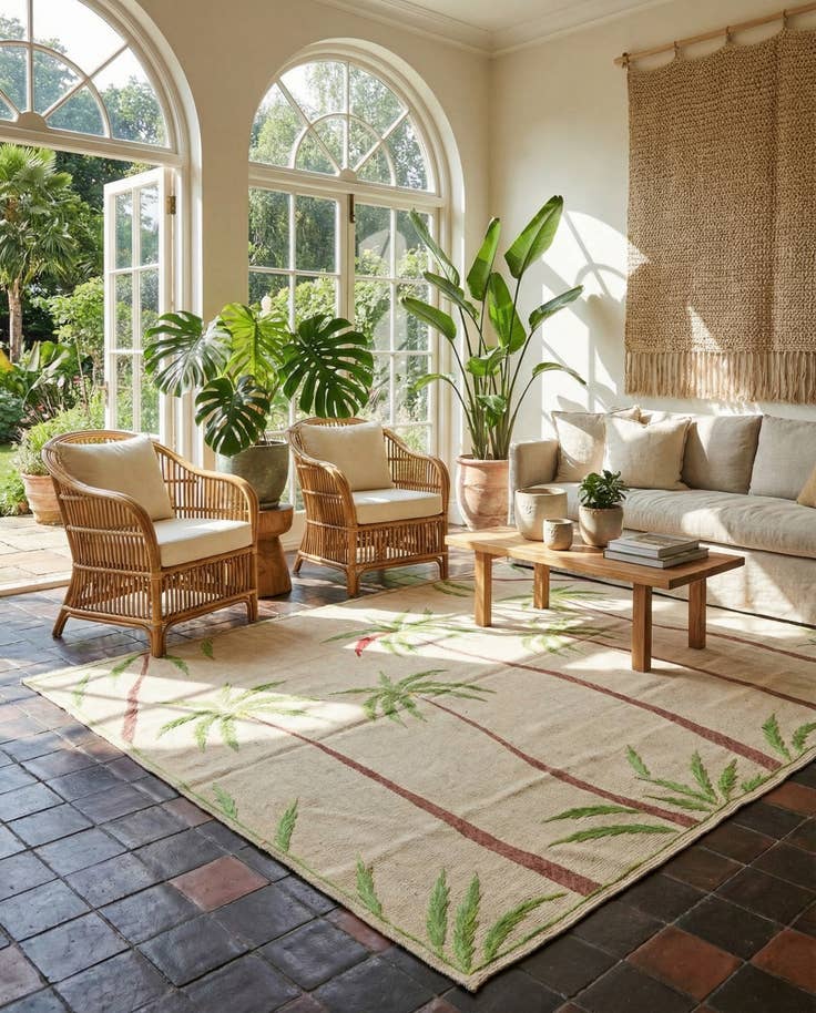 Detailfoto van 175cm x 220cm Handgeweven Kilim Suzani Wol Vloerkleed