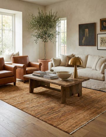 5' 7 x 7' 10 Hand Knotted Modern Ziegler Rug