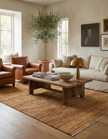 5' 7 x 7' 10 Hand Knotted Modern Ziegler Rug