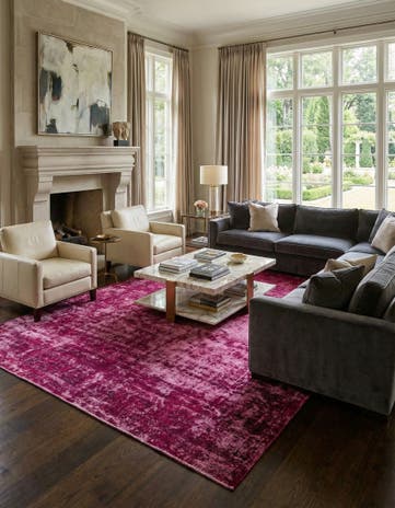 9' 9 x 15' 2 Hand Knotted Ultra Vintage Persian Wool Rug