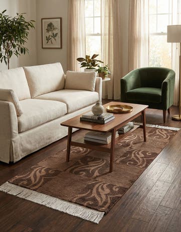 2' 9 x 5' 1 Hand Knotted Darya Wool Rug
