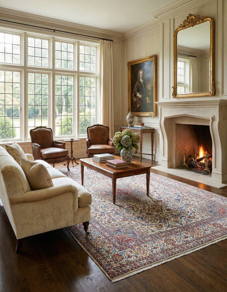 Detail image of 9' 3 x 12' 10 Kashmar Rug