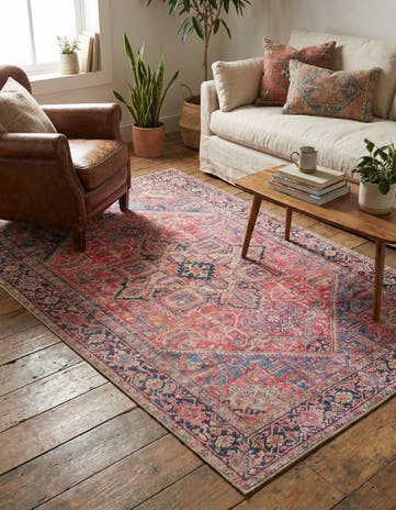 4' x 6' Washable Timeless Rug
