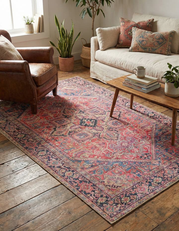 4' x 6' Washable Timeless Rug
