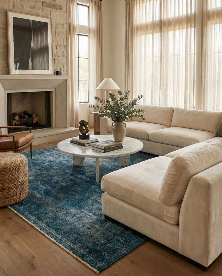 8' 1 x 11' 2 Hand Knotted Ultra Vintage Persian Wool Rug