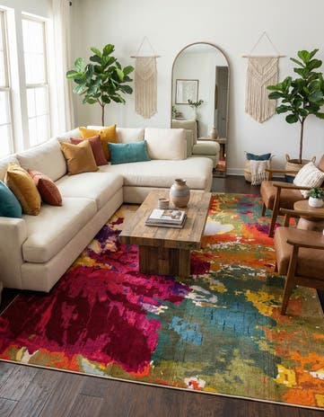 10' 6 x 16' 5 Washable Hyacinth Rug