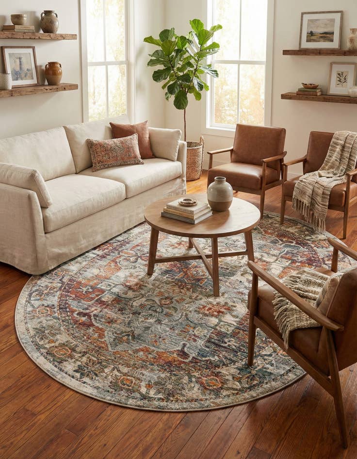 Detail image of  7' 10 x 10' Isabella Oval Rug