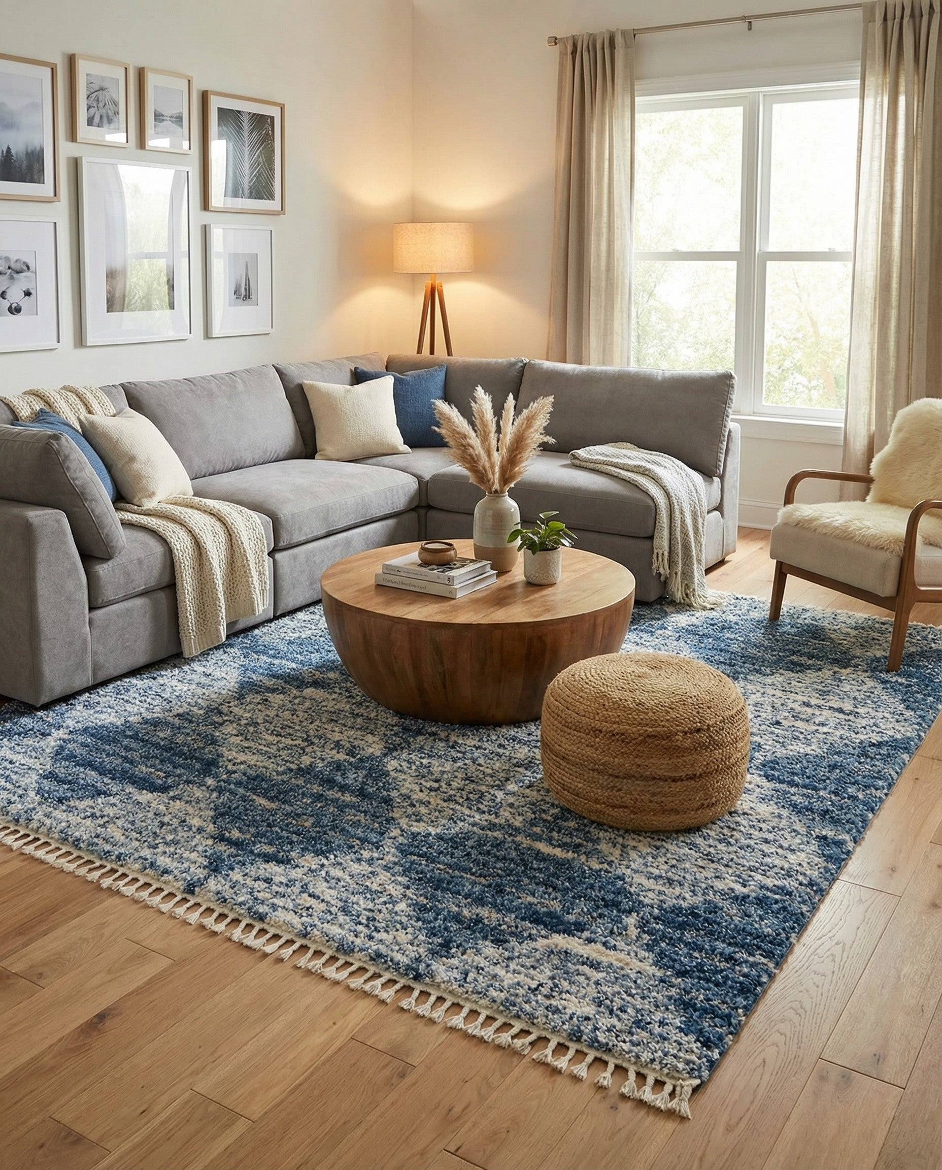  10' x 10' Serenity Shag Square Rug