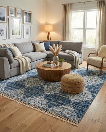  10' x 10' Serenity Shag Square Rug