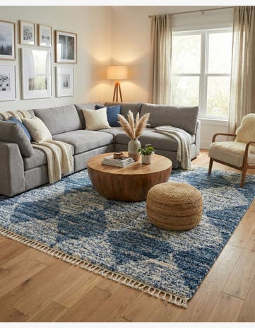 10' x 10' Serenity Shag Square Rug