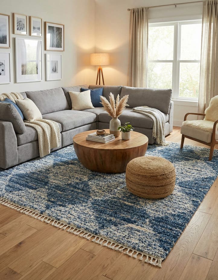 10' x 10' Serenity Shag Square Rug