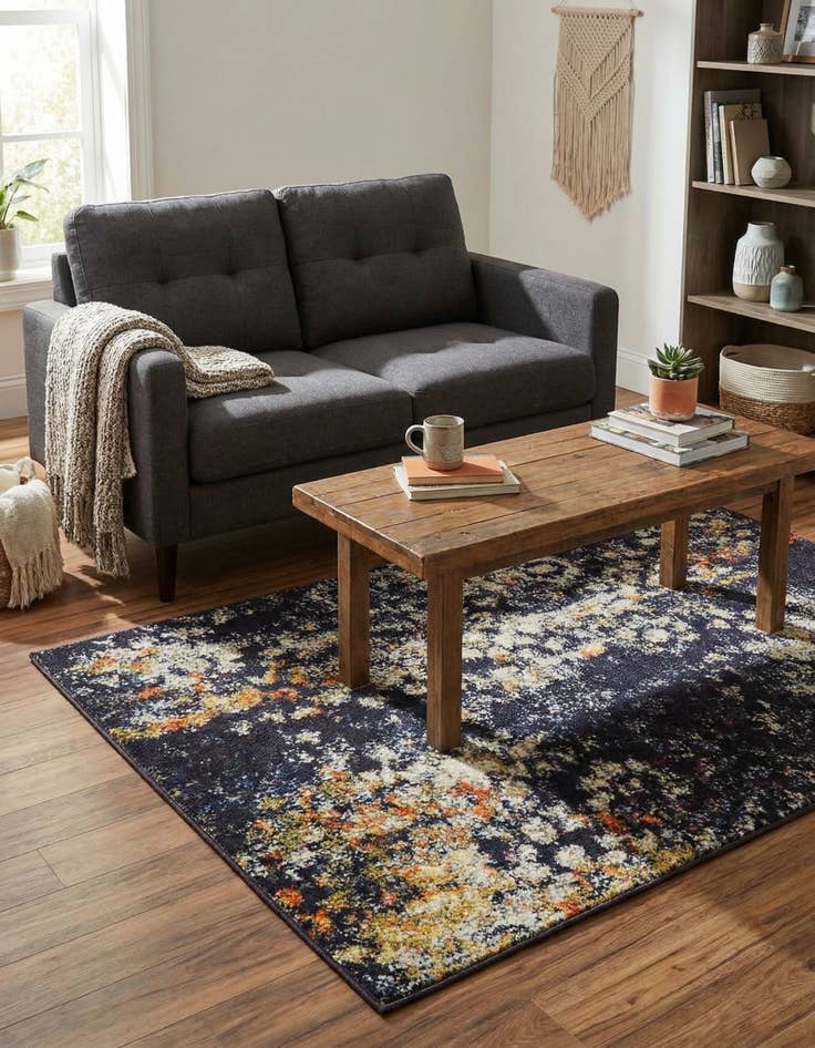 Detail image of  2' 2 x 3'  Washable Carnevale Rug