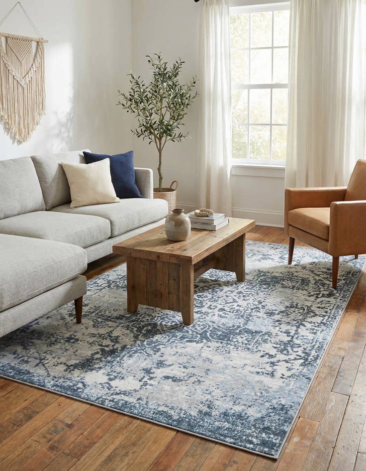 Detail image of 5' 3 x 8' Kamala Washable Rug