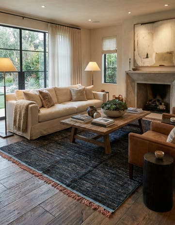 7' 10 x 10' 3 Hand Knotted Moroccan Wool Rug