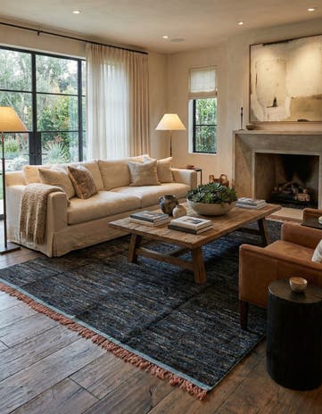 7' 10 x 10' 3 Hand Knotted Moroccan Wool Rug
