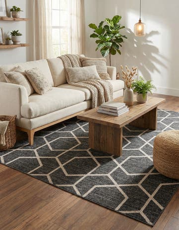 7' 10 x 10' Eco Trellis Rug