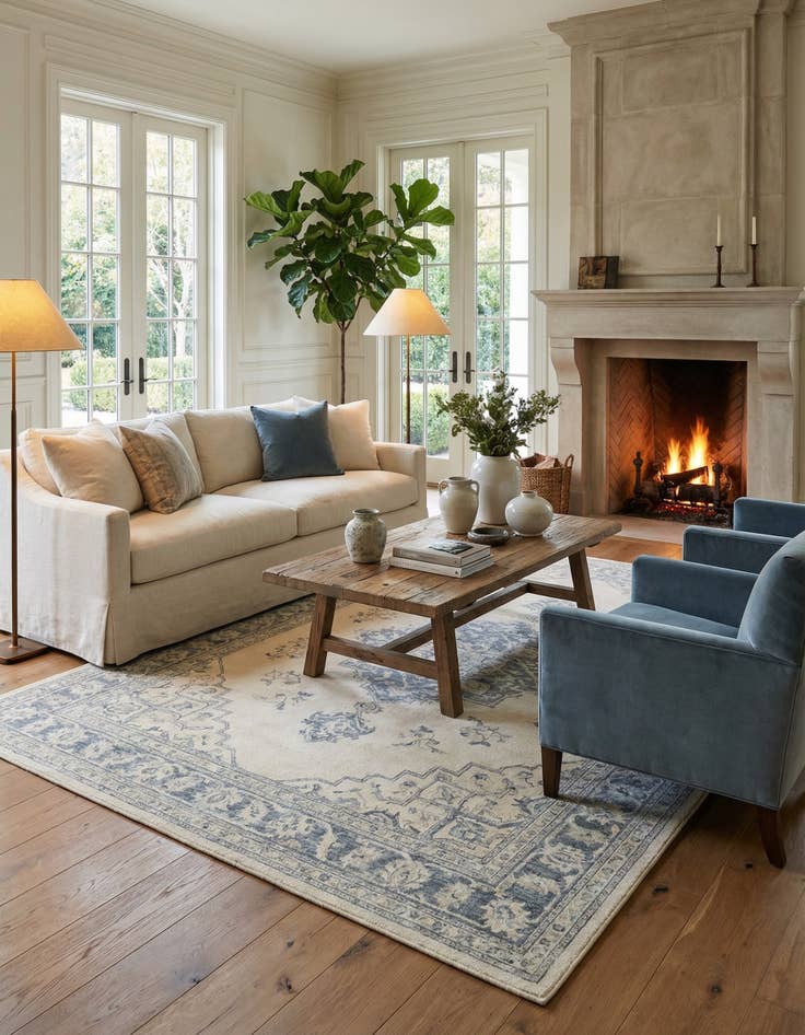 Detail image of 5' 6 x 7' 10 Darya Rug