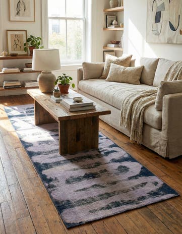 2' 10 x 10' 2 Hand Knotted Ultra Vintage Persian Wool Runner Rug