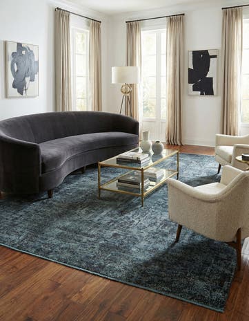 8' 6 x 12' 7 Hand Knotted Ultra Vintage Persian Wool Rug