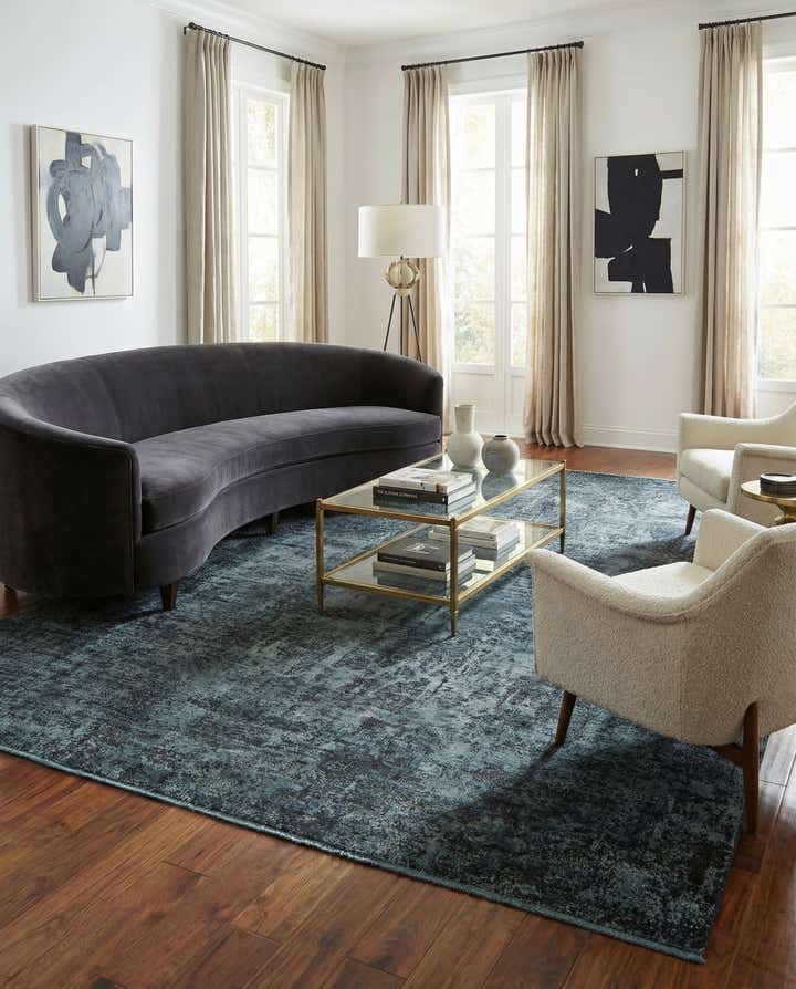 8' 6 x 12' 7 Hand Knotted Ultra Vintage Persian Wool Rug