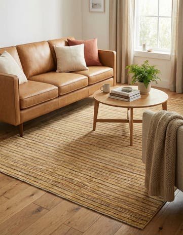 4' 9 x 6' 6 Hand Knotted Modern Ziegler Oriental Rug