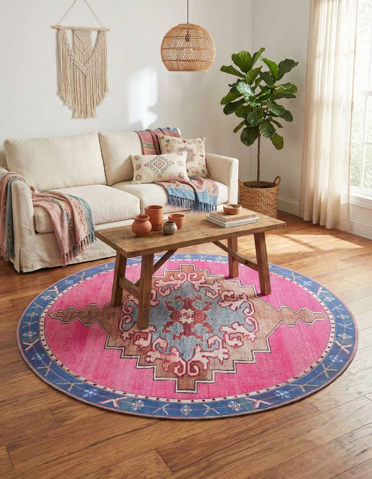 Detail image of  7' 7 x 7' 7 Timeless Round Rug